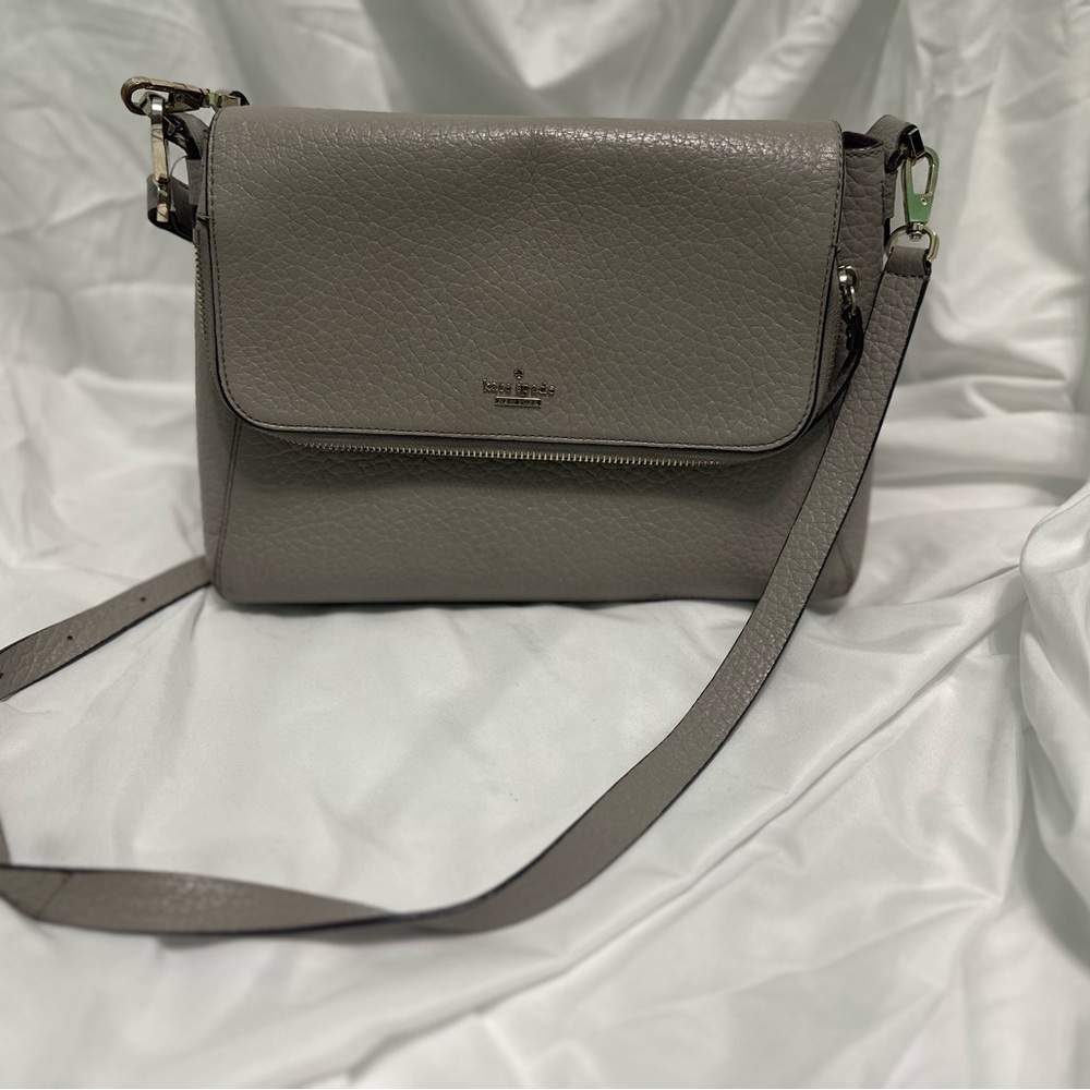 Kate Spade Gray Crossbody Bag